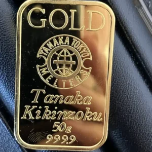  田中貴金属　インゴット50g