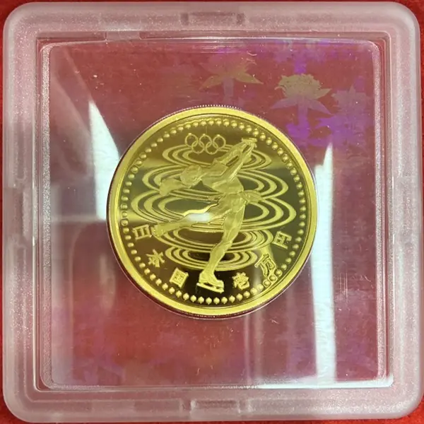 長野オリンピック冬季競技大会記念1万円金貨