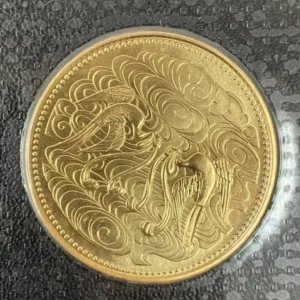 天皇陛下御在位60年記念金貨