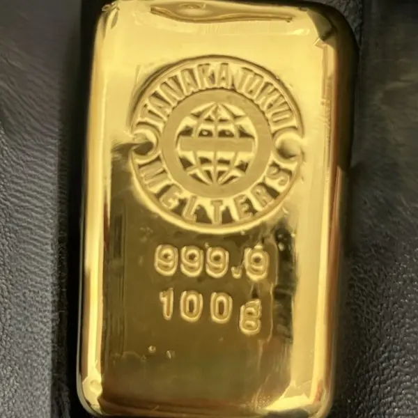 田中貴金属　インゴット100g