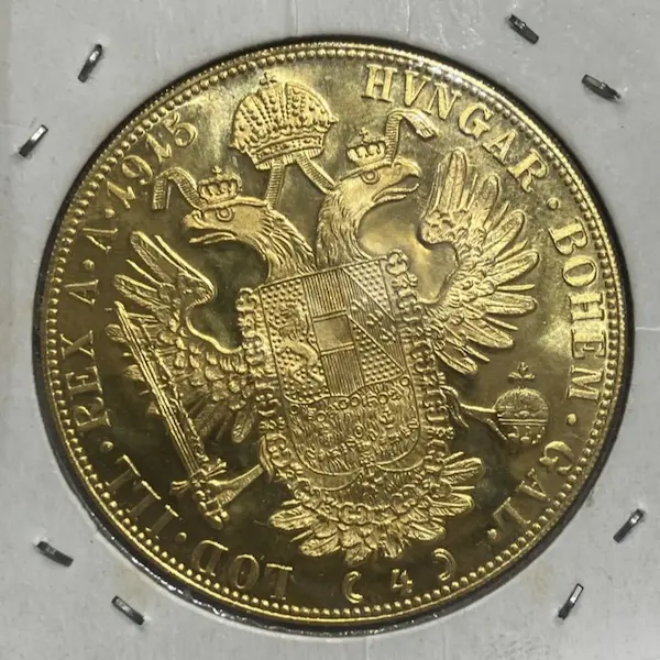 K23　4ダカット金貨　13.9g