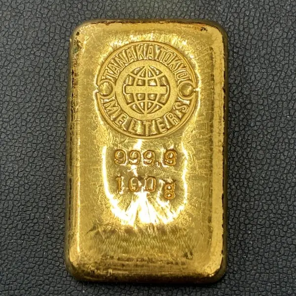 田中貴金属　インゴット　100g