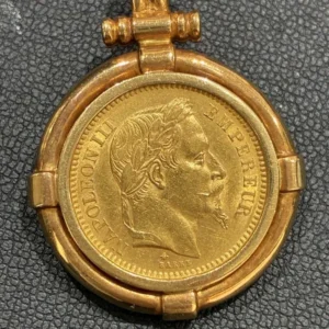 K21.6　20フラン金貨　ペンダントトップ　13.4g