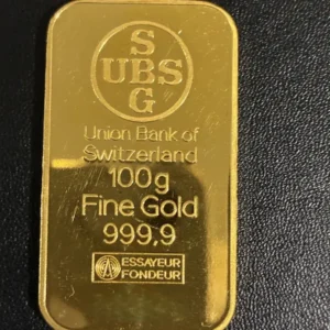 UBS　インゴット100g