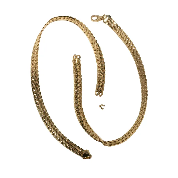 18金 (K18) 切れたネックレス