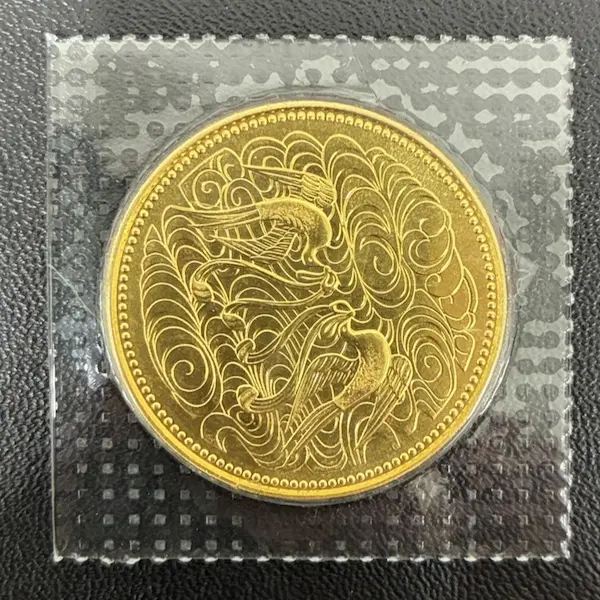 天皇陛下御在位60周年記念10万円金貨