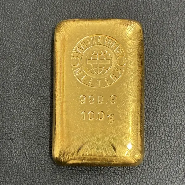 田中貴金属　インゴット100g