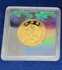 FIFAワールドカップ2002記念貨幣　1万円金貨幣