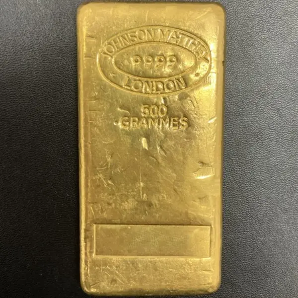 ジョンソン・マッセイ　インゴット500g