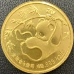 K24　パンダ金貨1/2oz　15.5g