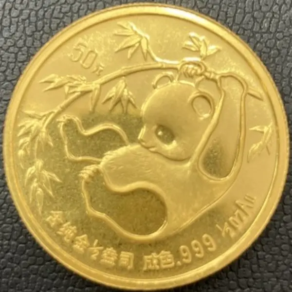 K24　パンダ金貨1/2oz　15.5g