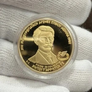 K21.6　ギリシャ金貨　5000ドラクマ