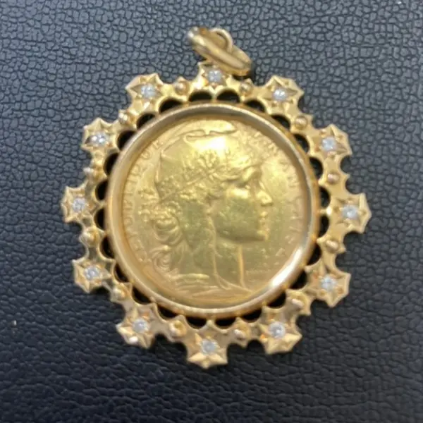 K21.6　ペンダントトップ　13.4g