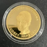 K22　オードリー ヘップバーン 100フラン金貨　17.0g