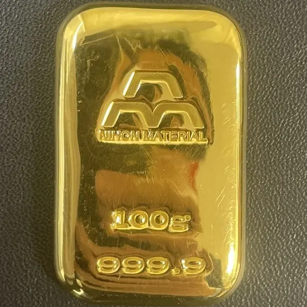三菱マテリアル　インゴット　100g