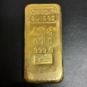 クレディ・スイス　インゴット　500g