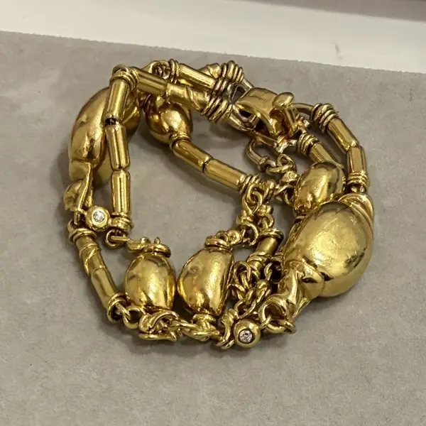 K18　ブレスレット　74.7g