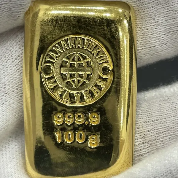 田中貴金属　インゴット　100g