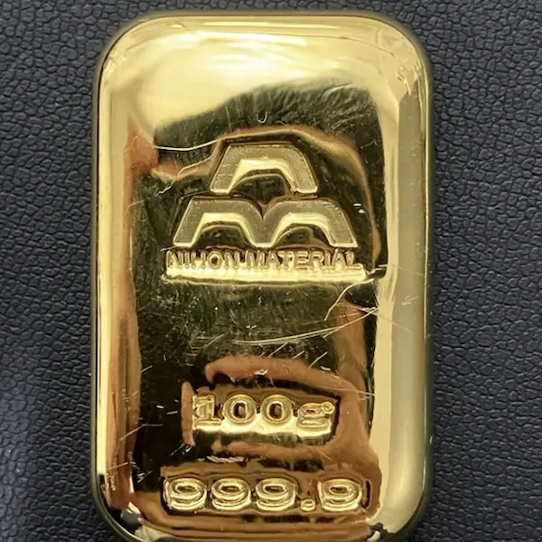 日本マテリアル　インゴット　100g