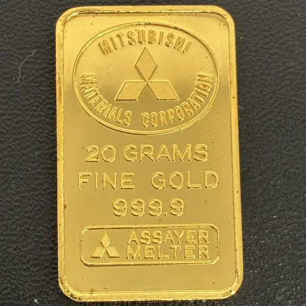 K24　三菱マテリアル　インゴット　20g