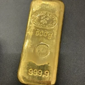 スイスバンク　インゴット500g