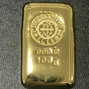 田中貴金属　インゴット100g