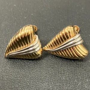 K18Pt850　イヤリング　4.6g