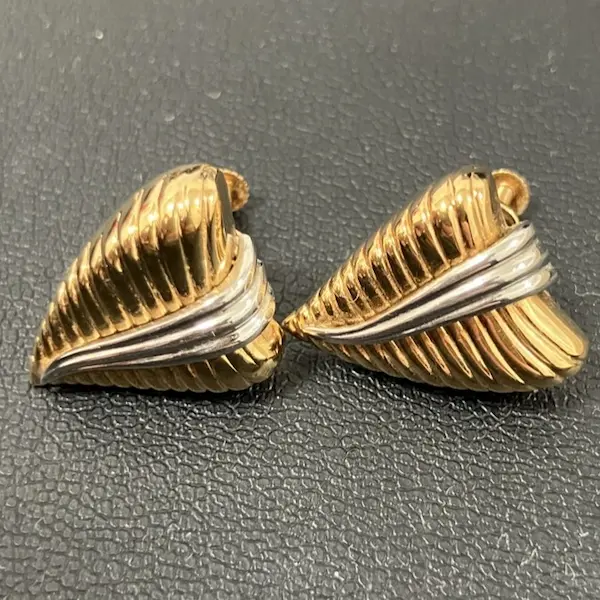 K18Pt850　イヤリング　4.6g