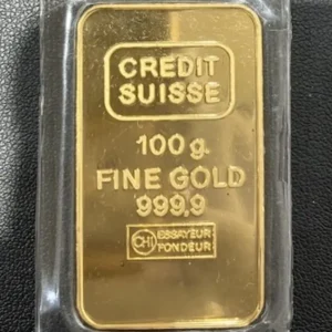クレディ・スイス　インゴット　100g