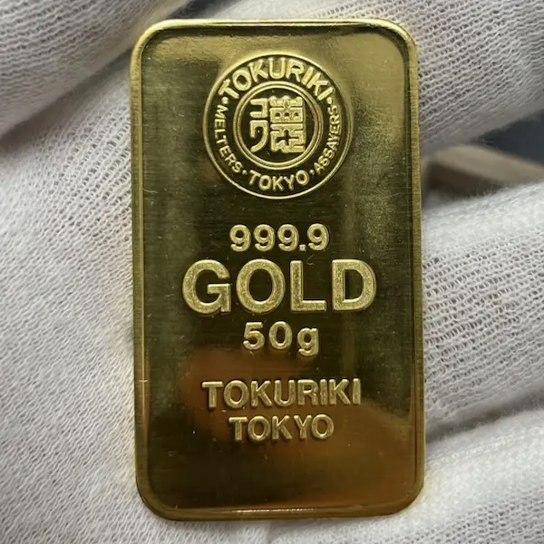 徳力本店　インゴット　50g