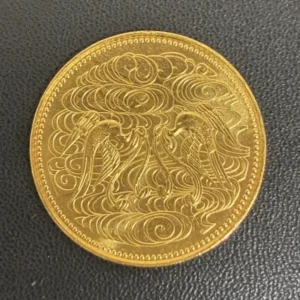 天皇陛下御在位60年記念10万円金貨