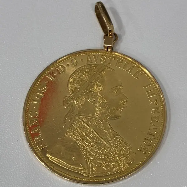 K23　4ダカット金貨　ペンダントトップ　13.9g