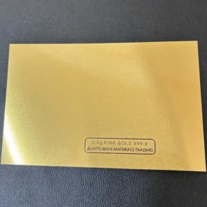 K24　純金カード　0.5g
