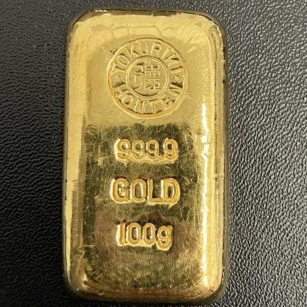 徳力本店　インゴット　100g