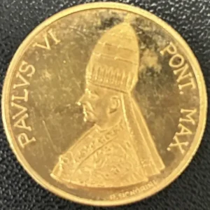 K18　ヴァチカン市国記念金貨　7g