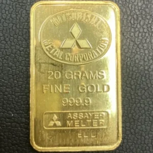 三菱マテリアル　インゴット　20g