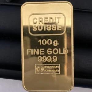 クレディ・スイス　インゴット　100g
