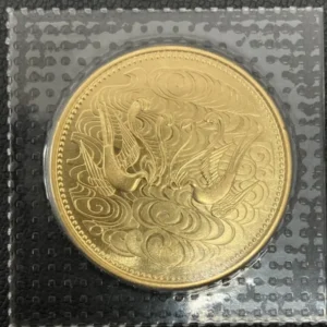 天皇陛下御在位60周年記念10万円金貨