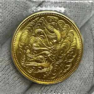 天皇陛下御在位60年記念10万円金貨