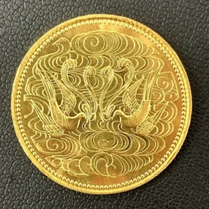 天皇陛下御在位60年記念10万円金貨