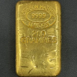 ジョンソン・マッセイ　インゴット　200g