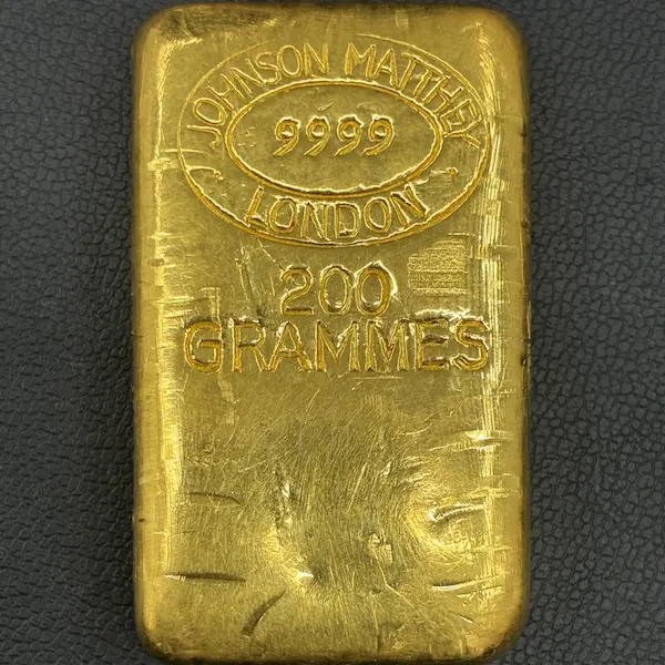 ジョンソン・マッセイ　インゴット　200g