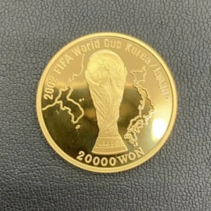 K24　2002FIFAワールドカップ記念硬貨