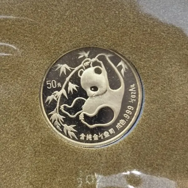 K24　パンダ金貨　1/2oz　15.5g