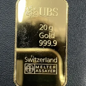 UBS　インゴット　20g