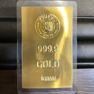 K24　徳力本店　純金カード　1g