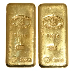 999.9_SWISS BANKインゴット_1kg・2枚