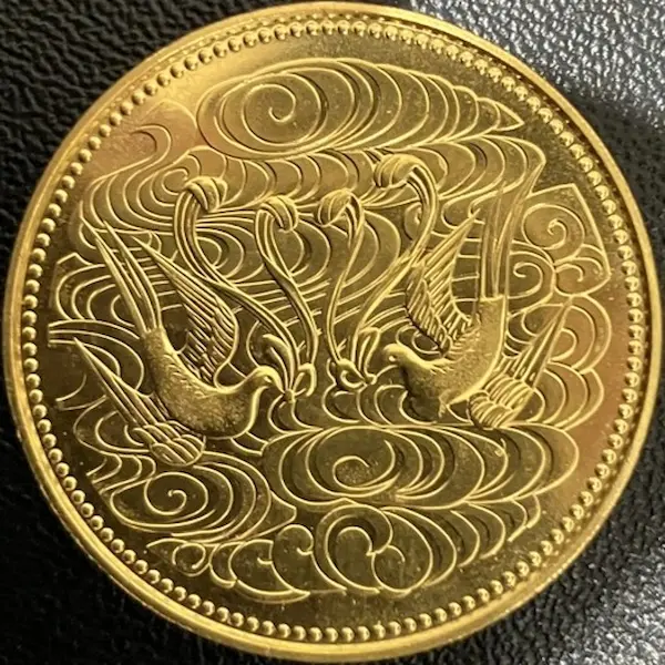 昭和天皇御在位60年記念10万円金貨
