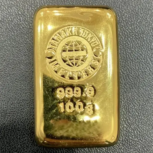 田中貴金属　インゴット　100g
