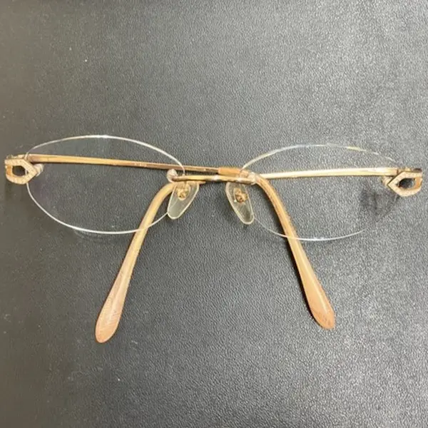 K18　金メガネ　7.0g